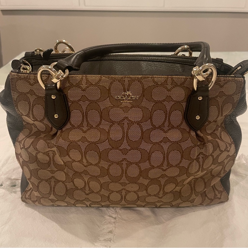 Coach Bag - Brown Monogram